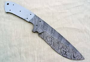 Mosaic Damascus Hunting Knives Blades