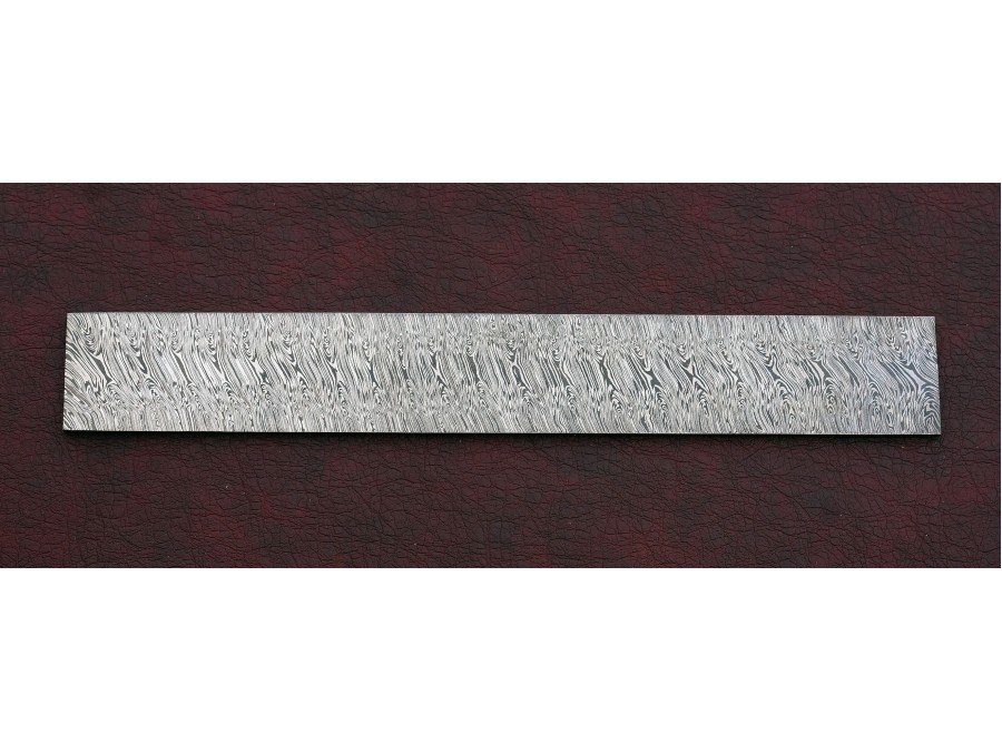 Custom Handmade MOSAIC Damascus Steel BAR Custom Handmade MOSAIC Damascus Steel BAR