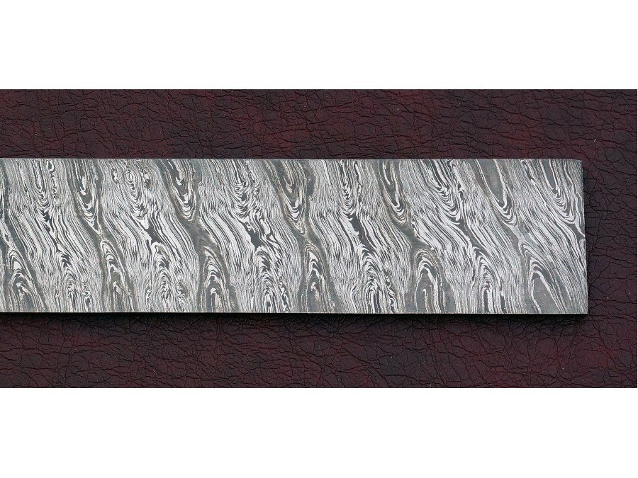 Custom Handmade MOSAIC Damascus Steel BAR Custom Handmade MOSAIC Damascus Steel BAR
