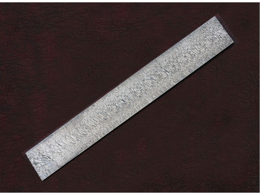 Custom Handmade MOSAIC Damascus Steel BAR Custom Handmade MOSAIC Damascus Steel BAR