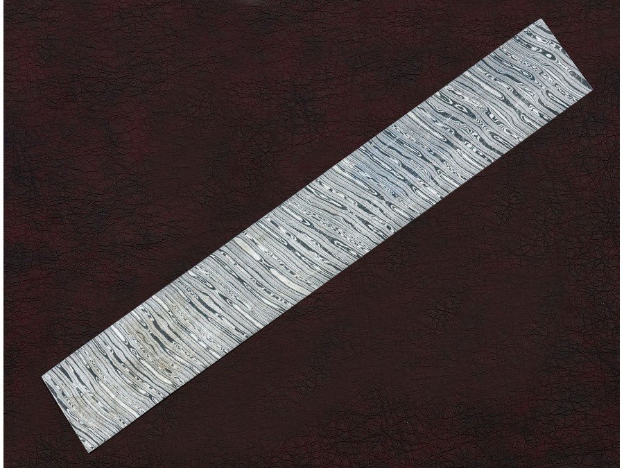 Custom Handmade MOSAIC Damascus Steel BAR Custom Handmade MOSAIC Damascus Steel BAR