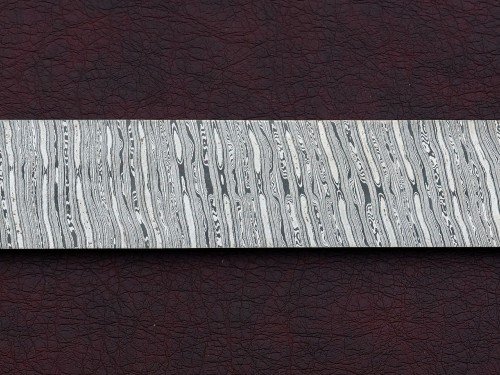 Damascus Steel Custom Handmade Twisted pattern ...BAR