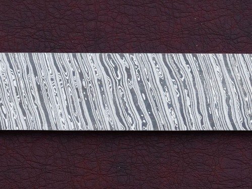 Damascus Steel Custom Handmade Twisted pattern ...BAR
