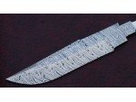 Custom Handmade Twisted Pattern Damascus Steel Bowie Knife Blade Blank Custom Handmade Twisted Pattern Damascus Steel Bowie Knife Blade Blank