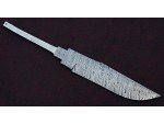 Custom Handmade Twisted Pattern Damascus Steel Bowie Knife Blade Blank Custom Handmade Twisted Pattern Damascus Steel Bowie Knife Blade Blank