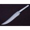 Custom Handmade Twisted Pattern Damascus Steel Bowie Knife Blade Blank