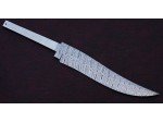 Custom Handmade Twisted Pattern Damascus Steel Bowie Knife Blade Blank Custom Handmade Twisted Pattern Damascus Steel Bowie Knife Blade Blank