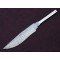 Custom Handmade Twisted Pattern Damascus Steel Bowie Knife Blade Blank