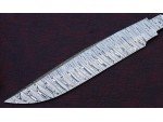 Custom Handmade Twisted Pattern Damascus Steel Bowie Knife Blade Blank Custom Handmade Twisted Pattern Damascus Steel Bowie Knife Blade Blank