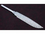 Custom Handmade Twisted Pattern Damascus Steel Bowie Knife Blade Blank Custom Handmade Twisted Pattern Damascus Steel Bowie Knife Blade Blank