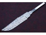 Custom Handmade Twisted Pattern Damascus Steel Bowie Knife Blade Blank Custom Handmade Twisted Pattern Damascus Steel Bowie Knife Blade Blank