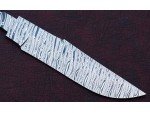 Custom Handmade Twisted Pattern Damascus Steel Bowie Knife Blade Blank Custom Handmade Twisted Pattern Damascus Steel Bowie Knife Blade Blank
