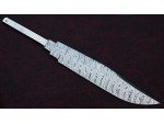 Custom Handmade Twisted Pattern Damascus Steel Bowie Knife Blade Blank Custom Handmade Twisted Pattern Damascus Steel Bowie Knife Blade Blank
