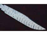Custom Handmade Twisted Pattern Damascus Steel Bowie Knife Blade Blank Custom Handmade Twisted Pattern Damascus Steel Bowie Knife Blade Blank