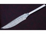 Custom Handmade Twisted Pattern Damascus Steel Bowie Knife Blade Blank Custom Handmade Twisted Pattern Damascus Steel Bowie Knife Blade Blank