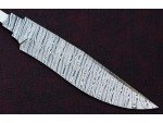 Custom Handmade Twisted Pattern Damascus Steel Bowie Knife Blade Blank Custom Handmade Twisted Pattern Damascus Steel Bowie Knife Blade Blank