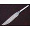 Custom Handmade Twisted Pattern Damascus Steel Bowie Knife Blade Blank