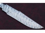 Custom Handmade Twisted Pattern Damascus Steel Bowie Knife Blade Blank Custom Handmade Twisted Pattern Damascus Steel Bowie Knife Blade Blank