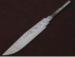 Custom Handmade Twisted Pattern Damascus Steel Bowie Knife Blade Blank Custom Handmade Twisted Pattern Damascus Steel Bowie Knife Blade Blank
