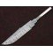 Custom Handmade Twisted Pattern Damascus Steel Bowie Knife Blade Blank