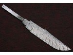 Custom Handmade Twisted Pattern Damascus Steel Bowie Knife Blade Blank Custom Handmade Twisted Pattern Damascus Steel Bowie Knife Blade Blank