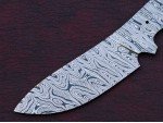 Custom Made Damascus Steel Hunting Knives Blade Blank Custom Made Damascus Steel Hunting Knives Blade Blank