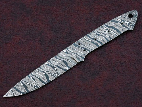 Custom Made Damascus Steel Hunting Knives Blade Blank