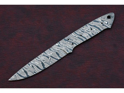 Custom Made Damascus Steel Hunting Knives Blade Blank