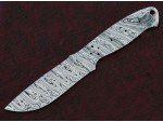 Custom Made Damascus Steel Hunting Knives Blade Blank Custom Made Damascus Steel Hunting Knives Blade Blank