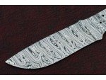 Custom Made Damascus Steel Hunting Knives Blade Blank Custom Made Damascus Steel Hunting Knives Blade Blank