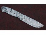 Custom Made Damascus Steel Hunting Knives Blade Blank Custom Made Damascus Steel Hunting Knives Blade Blank