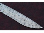 Custom Made Damascus Steel Hunting Knives Blade Blank Custom Made Damascus Steel Hunting Knives Blade Blank