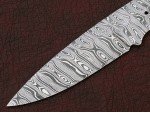Custom Made Damascus Steel Hunting Knives Blade Blank Custom Made Damascus Steel Hunting Knives Blade Blank