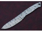 Custom Made Damascus Steel Hunting Knives Blade Blank Custom Made Damascus Steel Hunting Knives Blade Blank