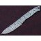 Custom Made Damascus Steel Hunting Knives Blade Blank