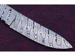 Custom Made Damascus Steel Hunting Knives Blade Blank Custom Made Damascus Steel Hunting Knives Blade Blank