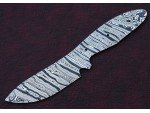 Custom Made Damascus Steel Hunting Knives Blade Blank Custom Made Damascus Steel Hunting Knives Blade Blank