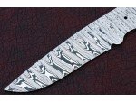 Custom Made Damascus Steel Hunting Knives Blade Blank