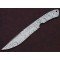 Custom Made Damascus Steel Hunting Knives Blade Blank