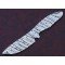Custom Made Damascus Steel Hunting Knives Blade Blank