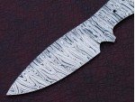 Custom Made Damascus Steel Hunting Knives Blade Blank