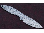 Custom Made Damascus Steel Hunting Knives Blade Blank