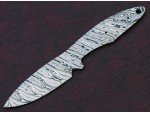 Custom Made Damascus Steel Hunting Knives Blade Blank Custom Made Damascus Steel Hunting Knives Blade Blank