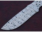 Custom Made Damascus Steel Hunting Knives Blade Blank Custom Made Damascus Steel Hunting Knives Blade Blank