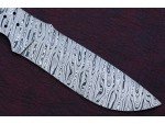 Custom Made Damascus Steel Hunting Knives Blade Blank Custom Made Damascus Steel Hunting Knives Blade Blank