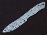 Custom Made Damascus Steel Hunting Knives Blade Blank Custom Made Damascus Steel Hunting Knives Blade Blank