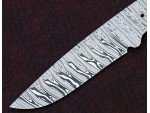 Custom Made Damascus Steel Hunting Knives Blade Blank