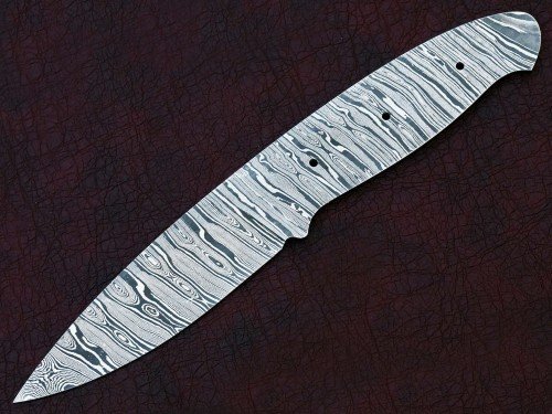 Custom Made Damascus Steel Hunting Knives Blade Blank