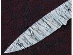 Custom Made Damascus Steel Hunting Knives Blade Blank Custom Made Damascus Steel Hunting Knives Blade Blank