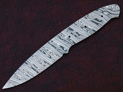 Custom Made Damascus Steel Hunting Knives Blade Blank